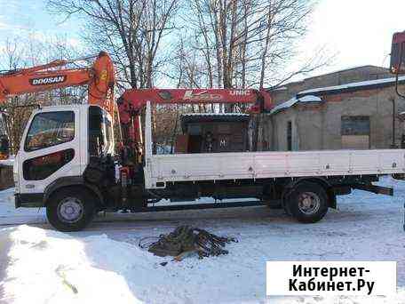 Услуги крана манипулятора, перевозки Мытищи