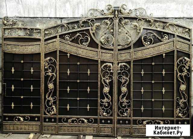 Кованые ворота Нальчик - изображение 1