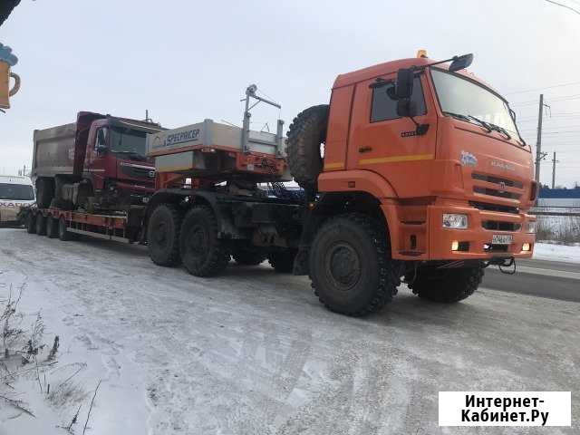 Трал площадка полуприцеп Вездеход 50 тон до 18 мет Богучаны - изображение 1