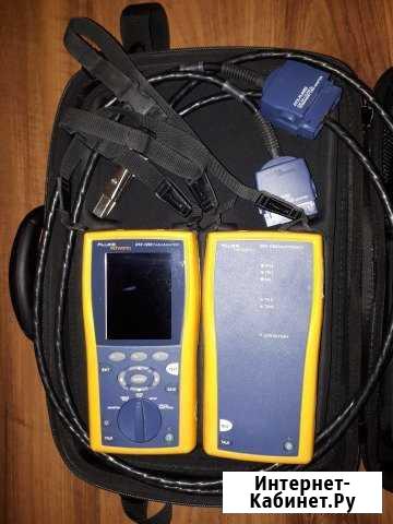 Тестирование скс анализатором Fluke-1200 DTX Рязань - изображение 1