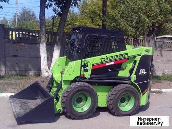 Аренда, услуги минипогрузчика digger SSL6700 Новосибирск