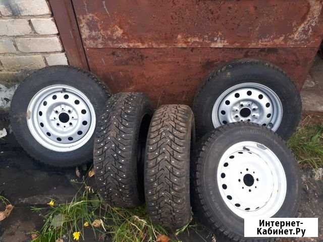 Зимние колеса Nokian и Continental 175/70 R13 (5 ш Киров - изображение 1
