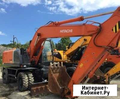 Аренда колесного экскаватора hitachi Санкт-Петербург - изображение 1