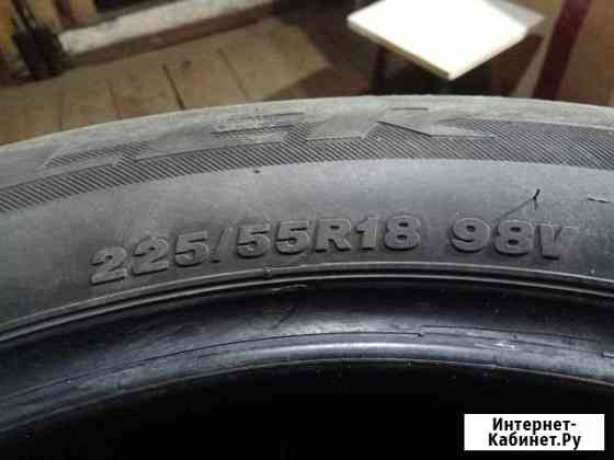 Резина летняя б/у R18 225/55 98V BridgeStone Duele Электросталь