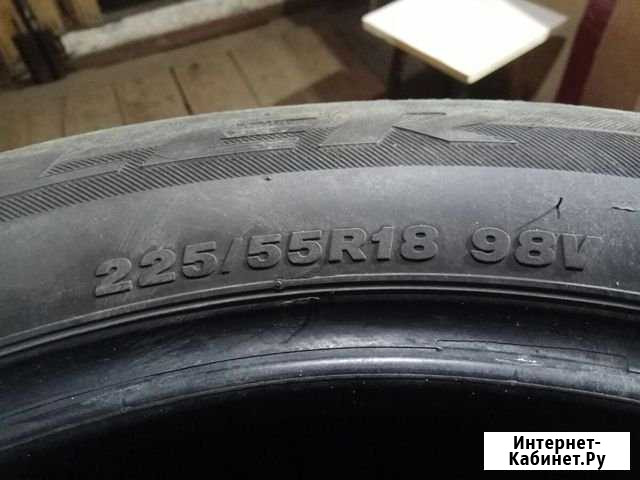 Резина летняя б/у R18 225/55 98V BridgeStone Duele Электросталь - изображение 1