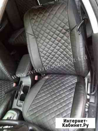 Чехлы на Mazda 3 BK 2003-2010 черный Ромб Краснодар