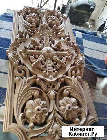 Резьба по дереву на станках чпу Краснодар - изображение 1