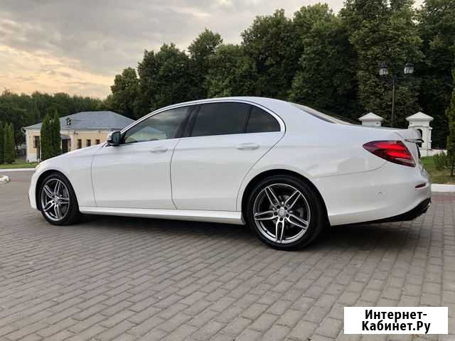 Аренда машины на свадьбу Мерседес E 213 AMG 2018 Москва - изображение 1