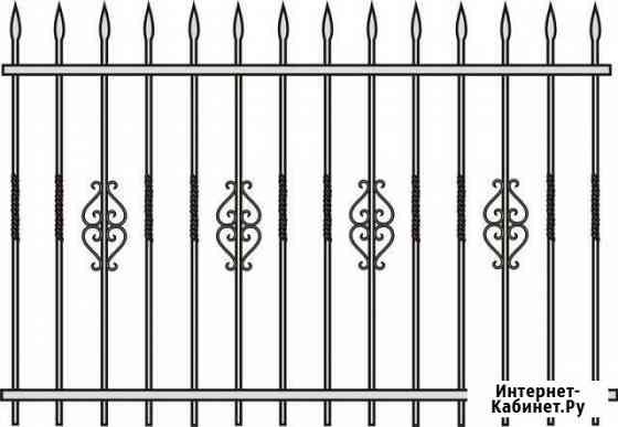 Кованый забор от производителя Йошкар-Ола