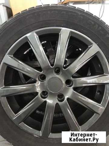Диски-колеса(литье) R-16 toyota с зимней резиной Сочи - изображение 1