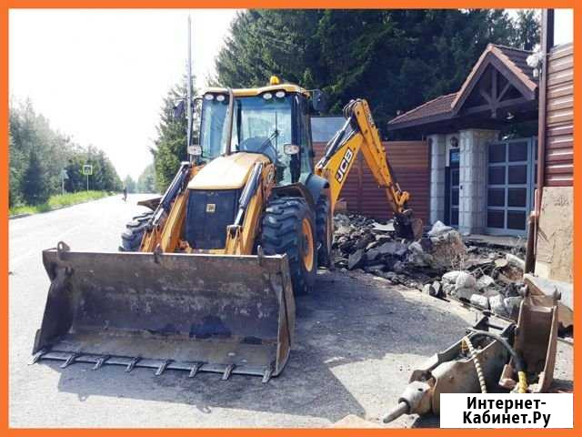 Аренда экскаватора погрузчика спецтехники Санкт-Петербург - изображение 1