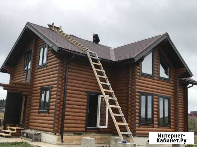 Отделка домов, бань из бревна и бруса Владимир - изображение 1