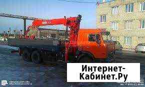 Кран-манипулятор 6т услуги грузоперевозки Белгород