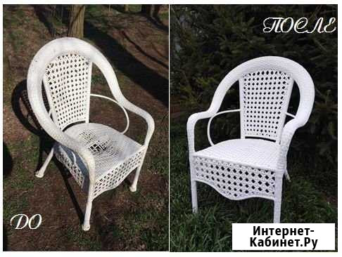 Перетяжка, ремонт плетеной мебели Краснодар - изображение 1