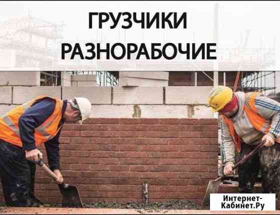 Разнорабочие. Подсобники. Грузчики Москва