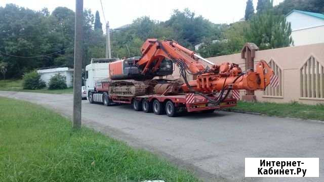 Перевозка негабарит, трал, низкорамный Краснодар - изображение 1