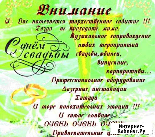 Музыкальное сопровождение мероприятий Новочеркасск - изображение 1