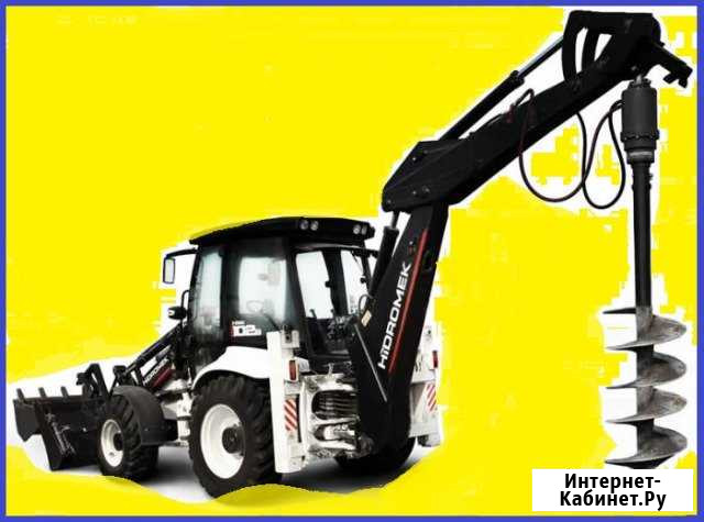 Аренда, услуги ямобура на базе экскаватора JCB Нижний Новгород - изображение 1