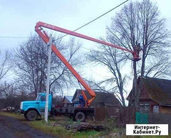 Опиловка, спил и кронирование деревьев Автовышка Иваново