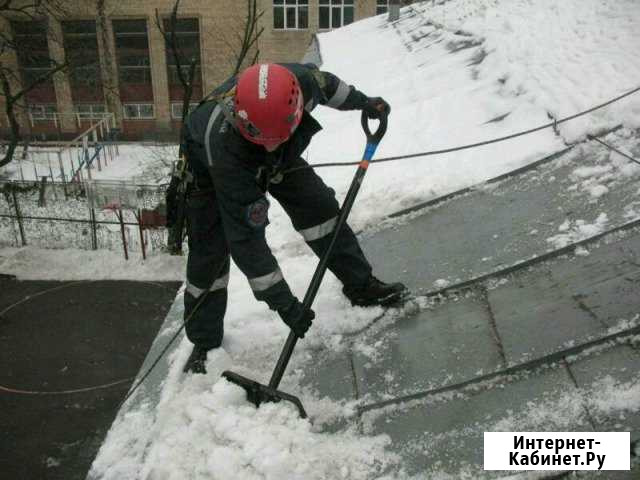 Чистка наледи и снега с кровли домов Воронеж - изображение 1
