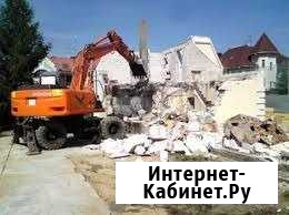 Снос демонтаж услуги экскаватора Крымск - изображение 1
