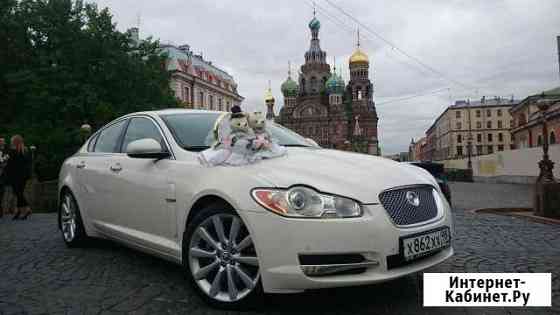 Аренда белого Jaguar (Ягуар) XF Portfolio Санкт-Петербург