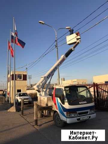 Аренда автовышка 16 метров Санкт-Петербург - изображение 1