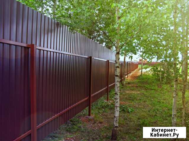 Установка заборов из профлиста Саранск - изображение 1