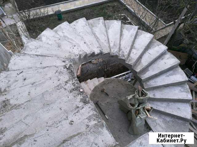 Лестница из бетона Геленджик - изображение 1