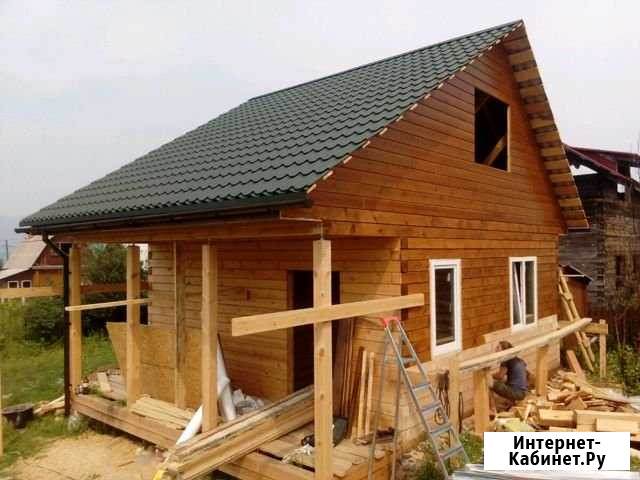 Отделка под ключ. Брусовое строительство Емельяново - изображение 1