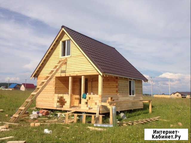 Дом-баня 6*6 Договор. Гарантия Пермь - изображение 1