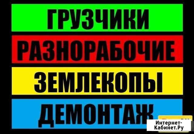 Грузчики, демонтаж, разнорабочие. Уборка снега Томск - изображение 1