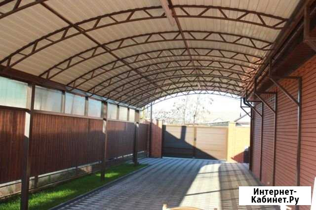 Навес из профлиста Нижний Новгород - изображение 1