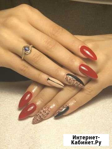 Наращивание ногтей. Педикюр Краснодар - изображение 1