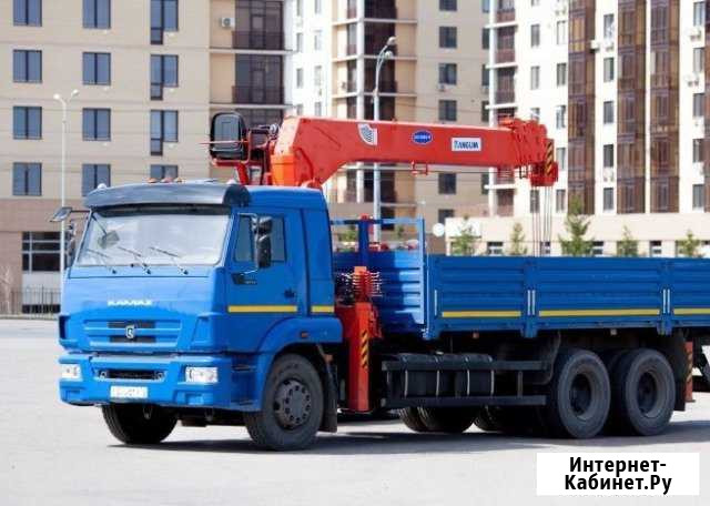 Гружу вожу выгружаю камаз с манипулятором 7т 23м Ульяновск - изображение 1