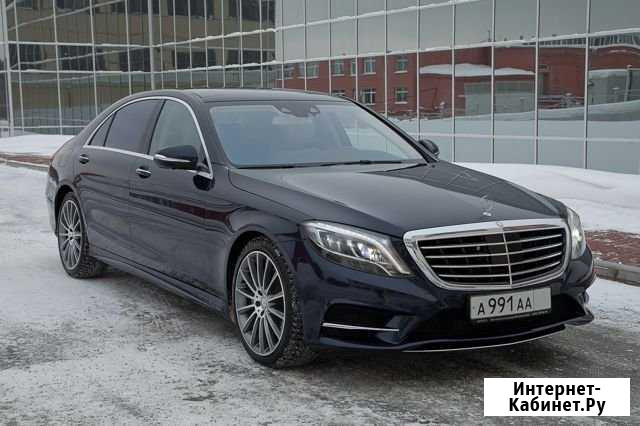 Аренда Mercedes S-222 с водителем Екатеринбург - изображение 1