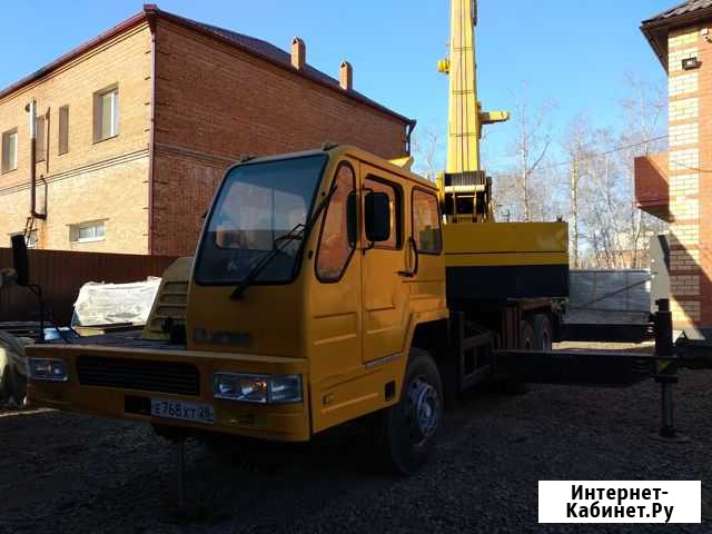 Услуги автокрана 25 тонн Благовещенск - изображение 1