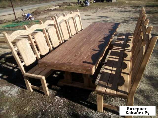 Изготовление столов и лавок Новодмитриевская - изображение 1