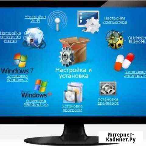 Настройка компьютеров установка Windows Краснодар