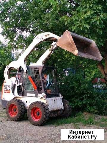 Услуги минипогрузчика bobcat бобкет бур Майкоп - изображение 1