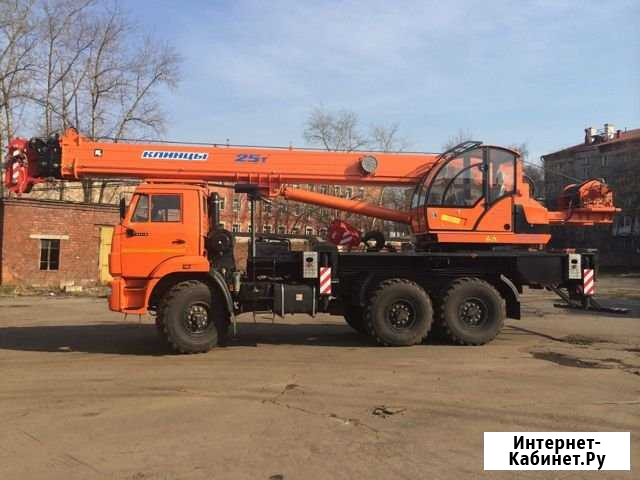 Аренда автокрана 25 тонн, аренда крана Петергоф - изображение 1