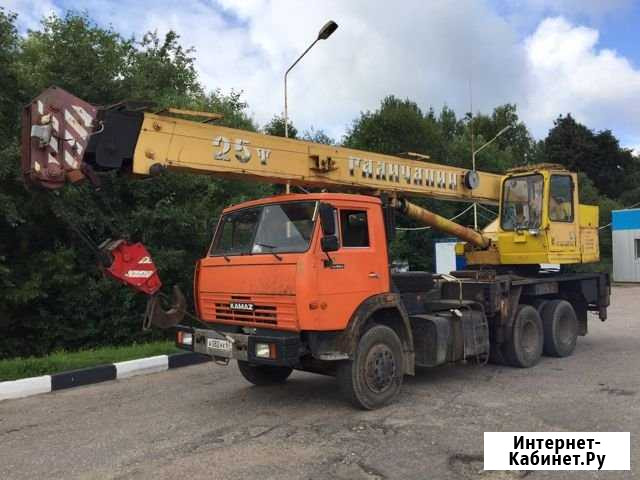 Услуги, Аренда Крана 25 тонн Смоленск - изображение 1