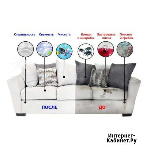 Профессиональная химчистка мягкой мебели и ковровы Калининград - изображение 1