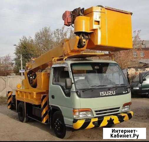 Услуги автовышки 12-28 метров с ростехнадзором Красноярск - изображение 1