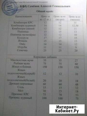 Комбикорма Красный Яр - изображение 1