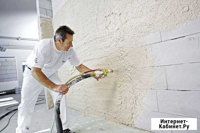 Аренда штукатурной станции с оператором Москва - изображение 1