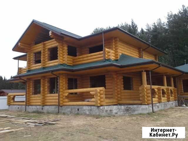 Строим красивые дома из крупного бревна Киров - изображение 1