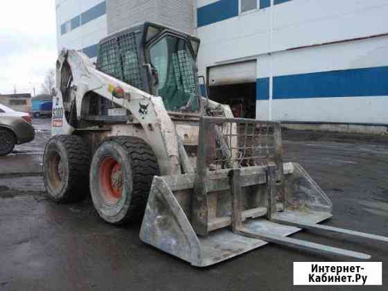 Аренда минипогрузчика bobcat мини погрузчик барсик Казань