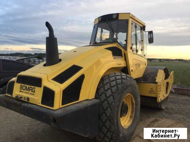 Аренда катка грунтового Bomag 6 - 15 тонн Пушкин - изображение 1