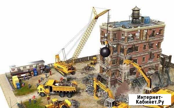 Демонтаж зданий, сооружений, дорог, площадок Киров - изображение 1